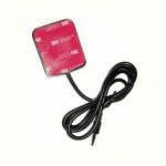 SGGPSWM - GPS Logger Antenna FOR Street Guardian SG9665TC, SG9665GC, SGGCX2, SGGCX2PRO, ( 70cm Short Cable "Pre-Flipped" Windsheild Mount Edition)